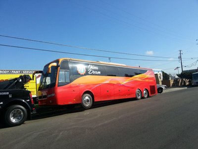 日本到上海外高橋電動大巴進(jìn)口報關(guān)代理汽車服務(wù)案例